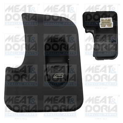 Switch, window regulator
